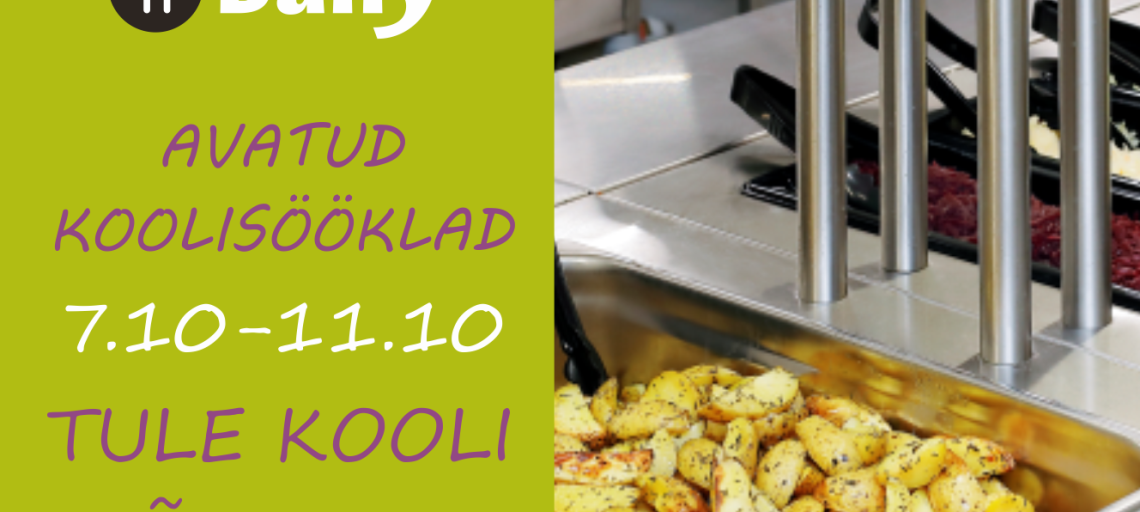 Avatud koolisööklate nädal 7.-11. oktoobril